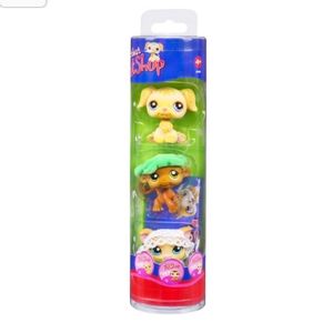 Littlest pet shop - 3 piece set with accessories